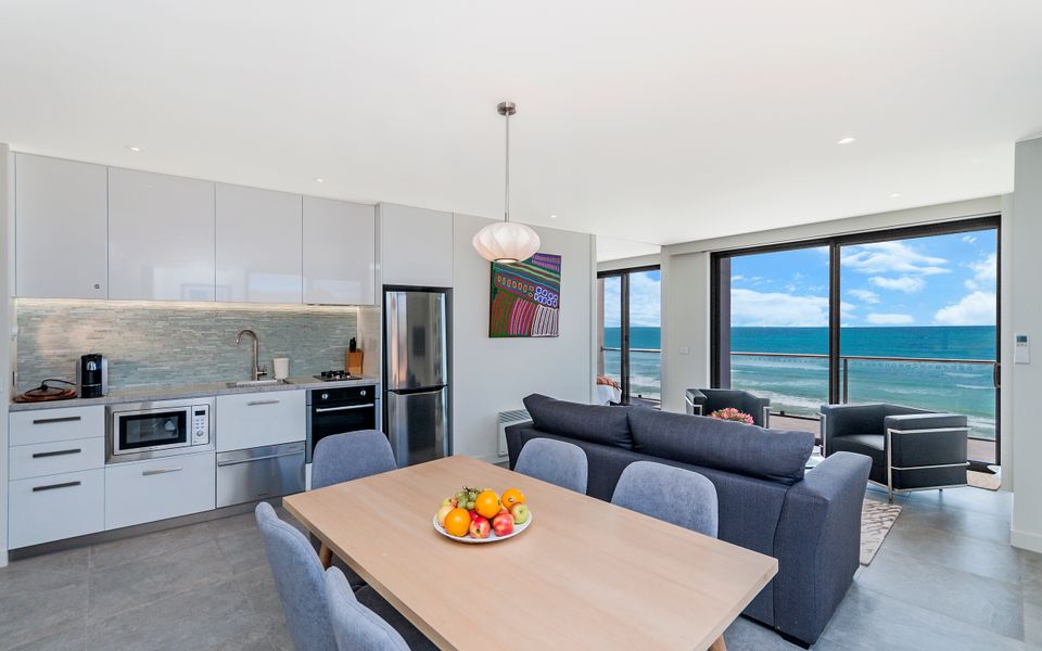 Kitchen / Living / Dining Area