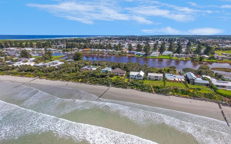 Beachfront Drone View