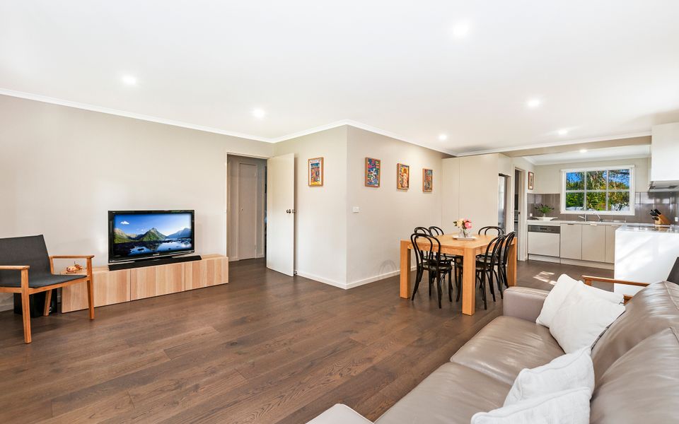 Open Kitchen / Living / Dining Area