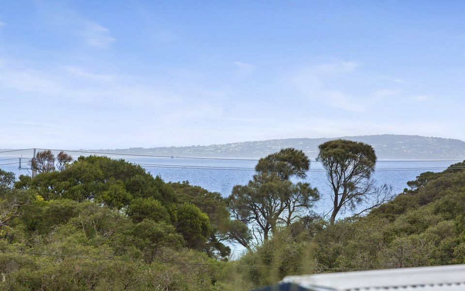 Beautiful bay view from the outdoor entertaining area on the deck.