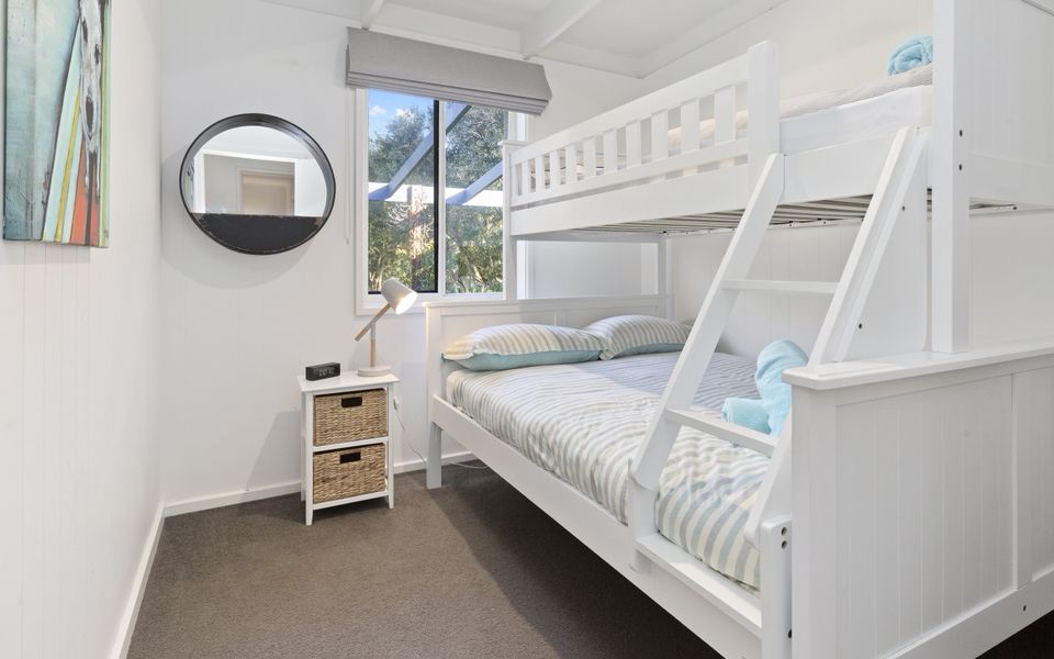 Bedroom 3 with Tri Bunk (double below single above)