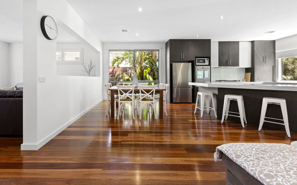 Dining table to seat eight