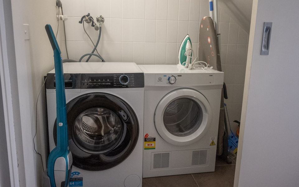 Understairs laundry