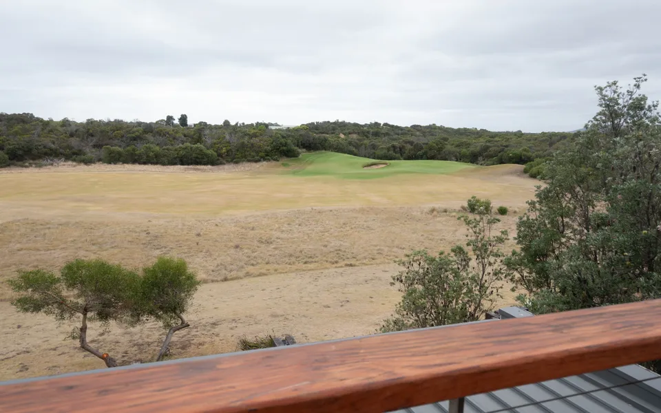 View from outdoor deck