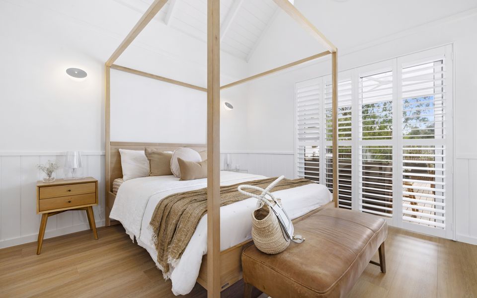 Bedroom one with Queen Bed