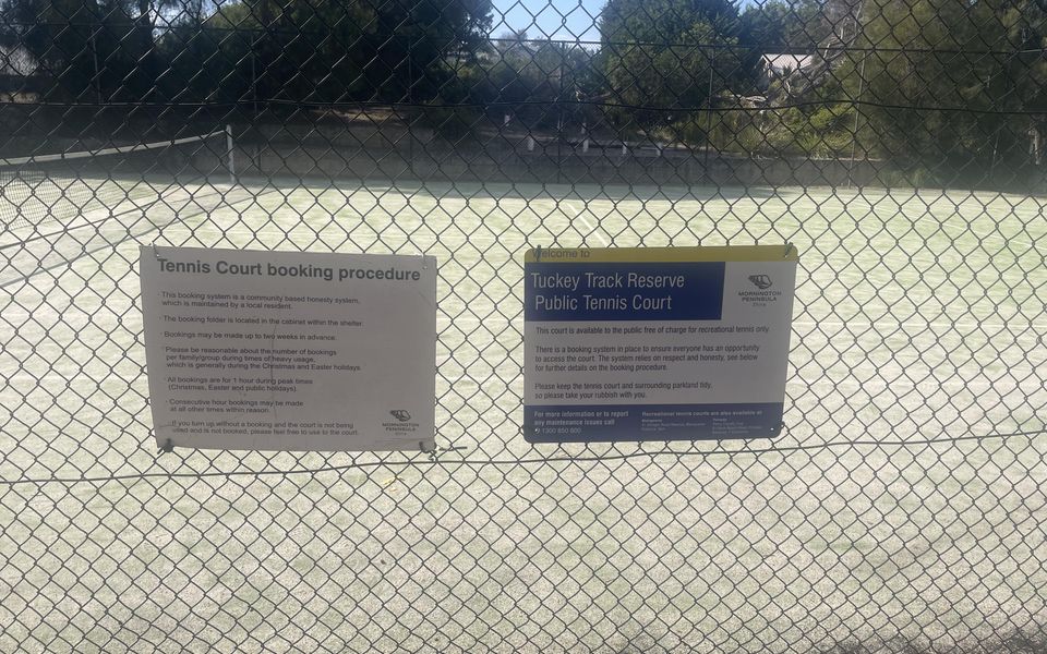 Public Tennis Courts located just a short walk away.