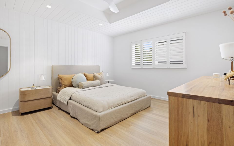 Bedroom three with Queen bed, ensuite and robe