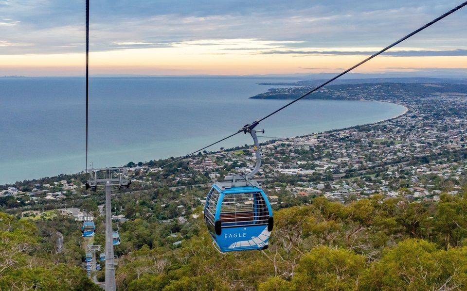 Arthurs Seat Eagle – spectacular views and a fun day out. Photo: Two Palms/Max Fairclough, courtesy of Visit Victoria