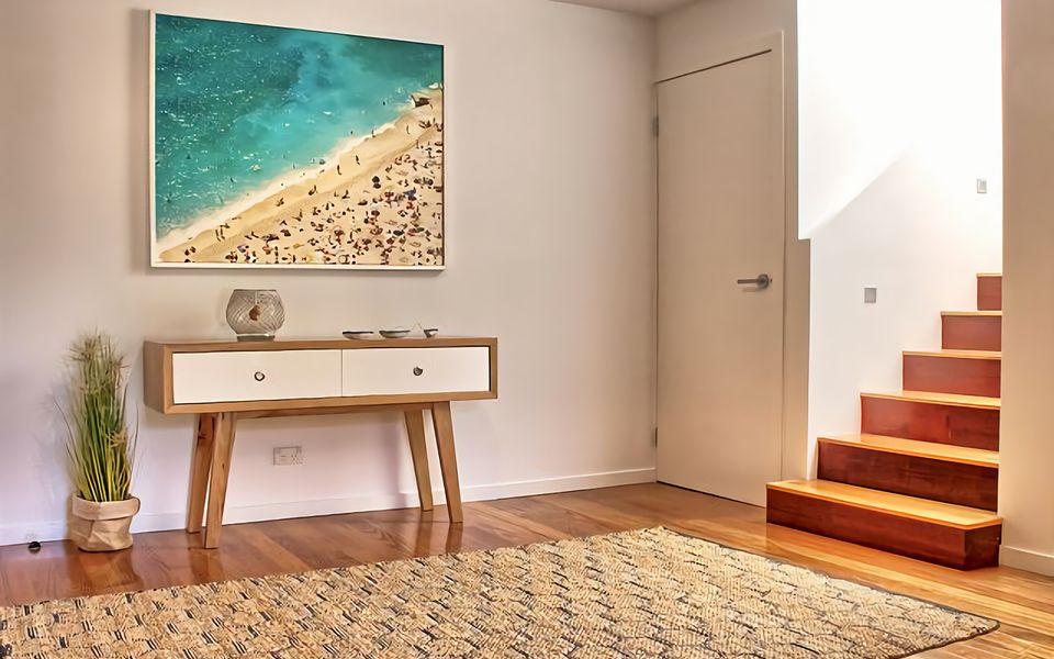 Large inviting entrance.