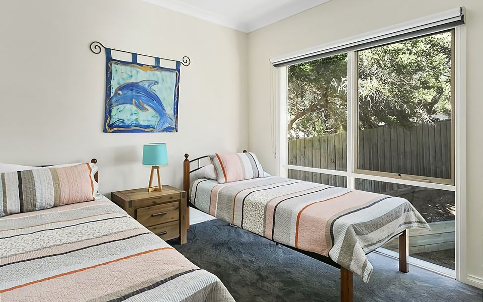 Double the Comfort: Our accommodation offers two single beds for a peaceful night's rest.