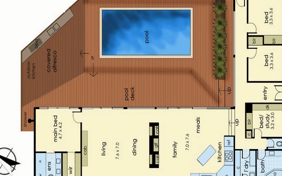 Karma Seas luxurious poolside retreat