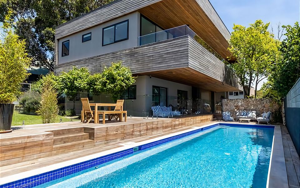 Magnificent resort style Solar heated pool.