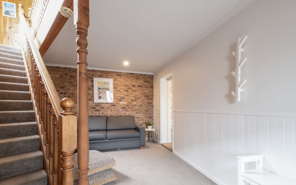 Entrance Hall with sofa bed