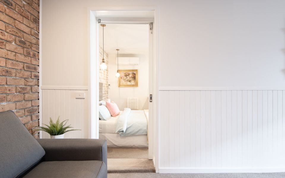 Entrance Hall and entry into Bedroom 1