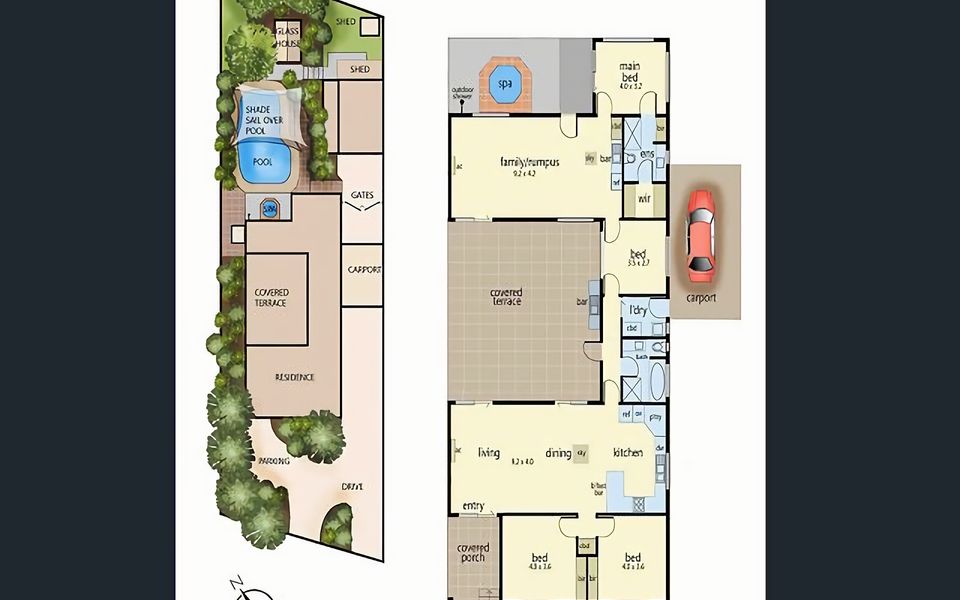 Illyria with Pool Spa and Relaxation