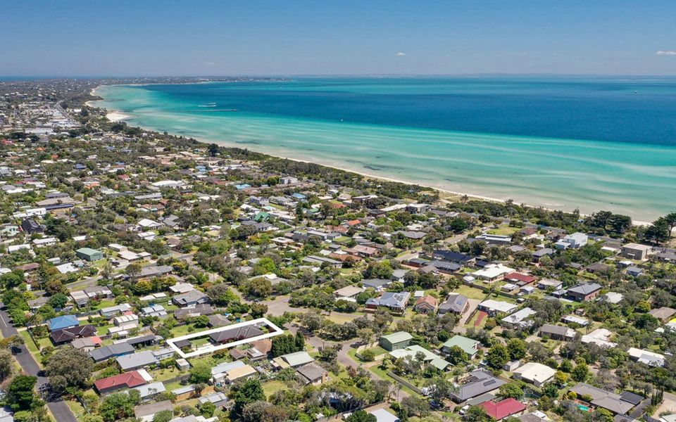 Just a short walk to the Bay beach