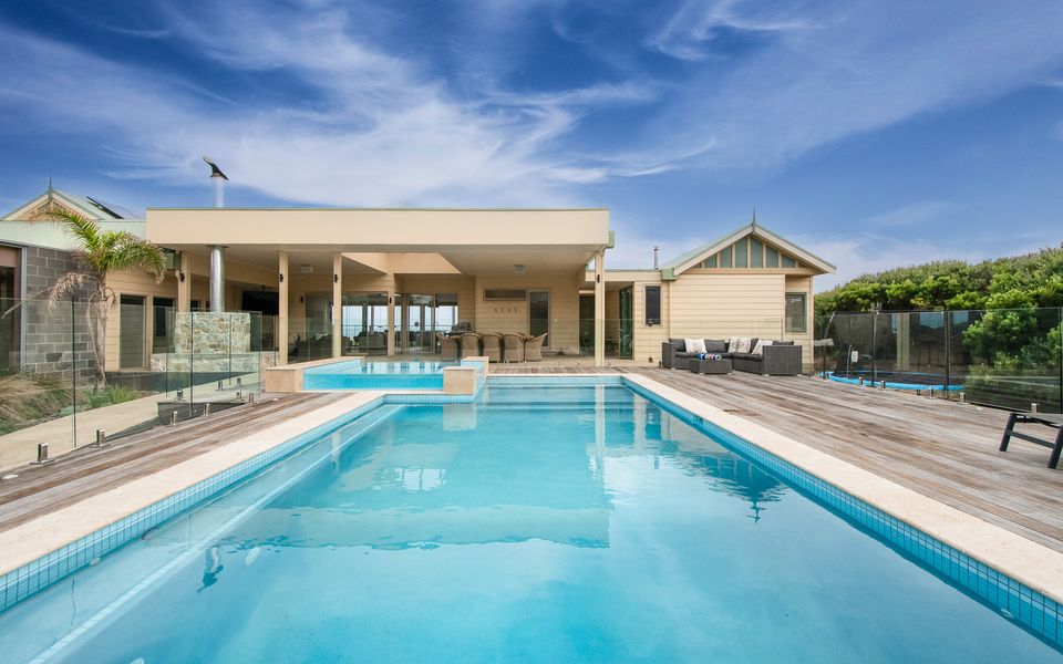 Stunning resort style pool and spa.