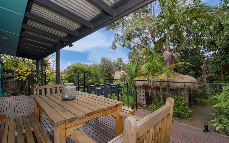 Covered Alfresco Area.