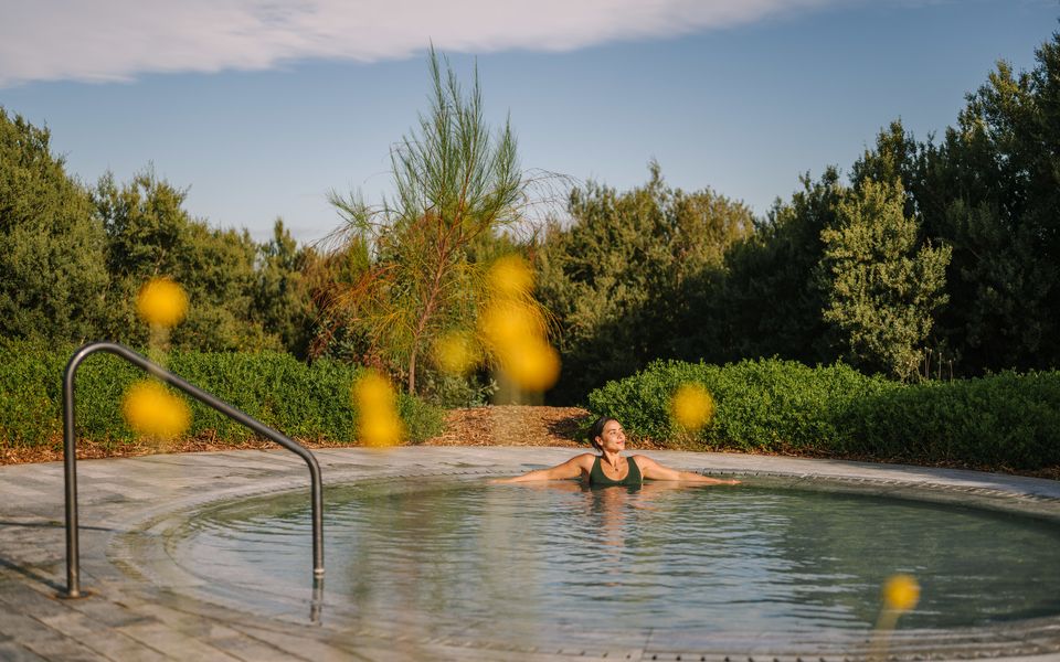 Alba Thermal Hot springs, 5km from La Plage. Photo: Jesse Hisco, courtesy of Visit Victoria